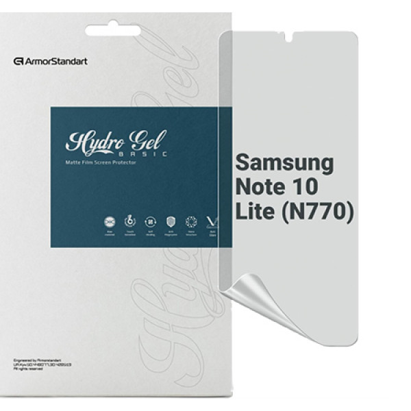 Фото - Захисна плівка для смартфону
 Armorstandart Matte for Samsung Note 10 Lite (N770) (ARM69763)