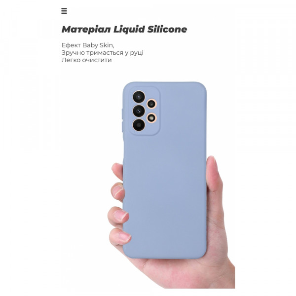 Фото - Чехол для смартфона Armorstandart ICON Case for Samsung A23 (A235)/A23 5G (A236) Cam cov Lavander (ARM61676)