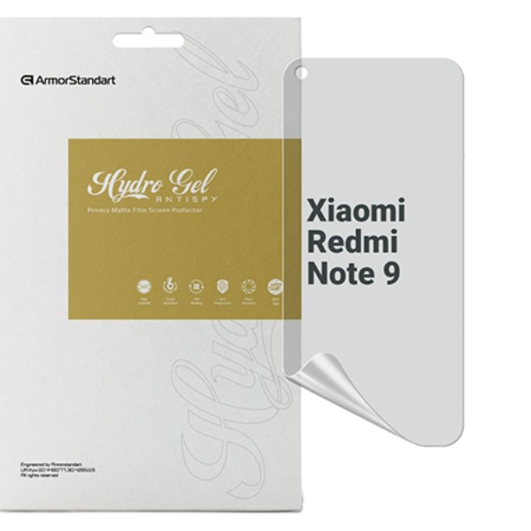 Фото - Захисна плівка для смартфону Armorstandart Anti-spy for Xiaomi Redmi Note 9 (ARM70136)
