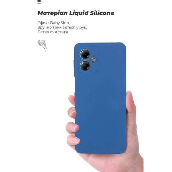 Фото - Чохол для смартфону Armorstandart Icon Case for  Motorola G14 Camera cover Dark Blue (ARM70474)
