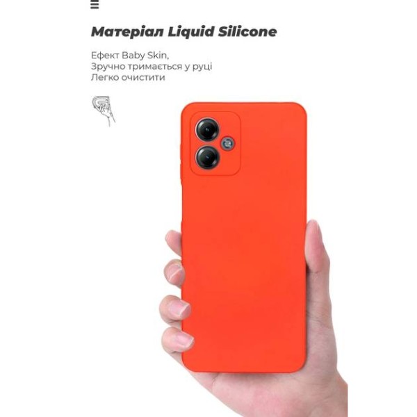 Фото - Чехол для смартфона Armorstandart Icon Case for Motorola G14 Camera cover Red (ARM70475)