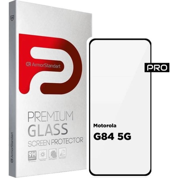 Фото - Захисне скло для смартфону Armorstandart Pro for Motorola G84 5G Black (ARM70890) Фото - Захисне скло для смартфону Armorstandart Pro for Motorola G84 5G Black (ARM70890)