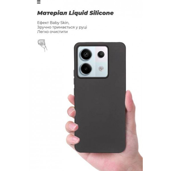 Фото - Чохол для смартфону Armorstandart ICON Case for Xiaomi Redmi Note 13 Pro 5G Black (ARM71850)