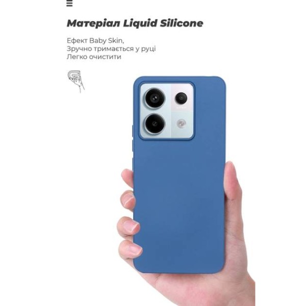 Фото - Чехол для смартфона Armorstandart ICON Case for Xiaomi Redmi Note 13 Pro 5G Dark Blue (ARM71851)