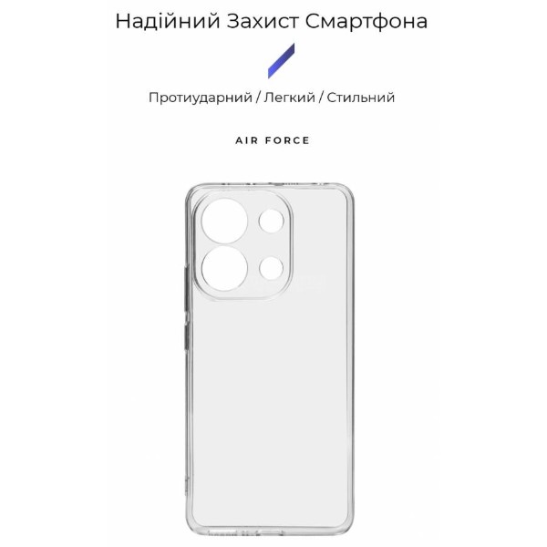 Фото - Чехол для смартфона Armorstandart Air Series for Xiaomi Redmi Note 13 4G Camera cover Transparent (ARM71880)