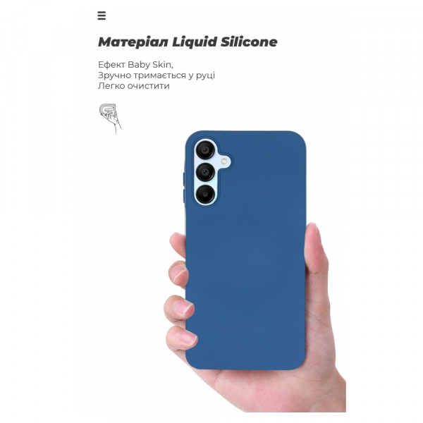 Фото - Чехол для смартфона Armorstandart ICON Case for Samsung A15 5G (A156) Dark Blue (ARM72485)