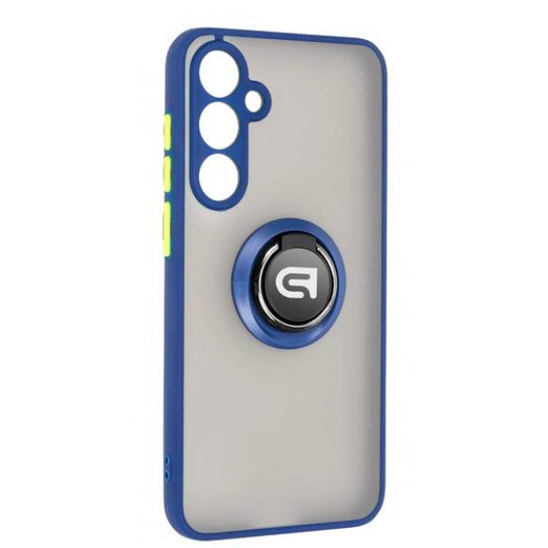 Фото - Чохол для смартфону Armorstandart Frosted Matte Ring for Samsung S23 FE 5G (SM-S711) Navy Blue (ARM72715)