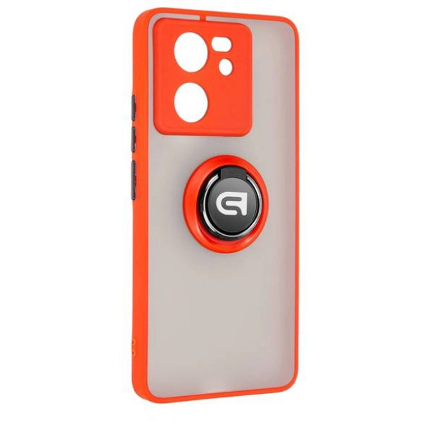 Фото - Чехол для смартфона Armorstandart Frosted Matte Ring for Xiaomi 13T / 13T Pro Red (ARM72720) Фото - Чехол для смартфона Armorstandart Frosted Matte Ring for Xiaomi 13T / 13T Pro Red (ARM72720)