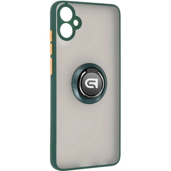 Фото - Чехол для смартфона Armorstandart Frosted Matte Ring for Samsung A05 (A055) Dark Green (ARM72761) Фото - Чехол для смартфона Armorstandart Frosted Matte Ring for Samsung A05 (A055) Dark Green (ARM72761)