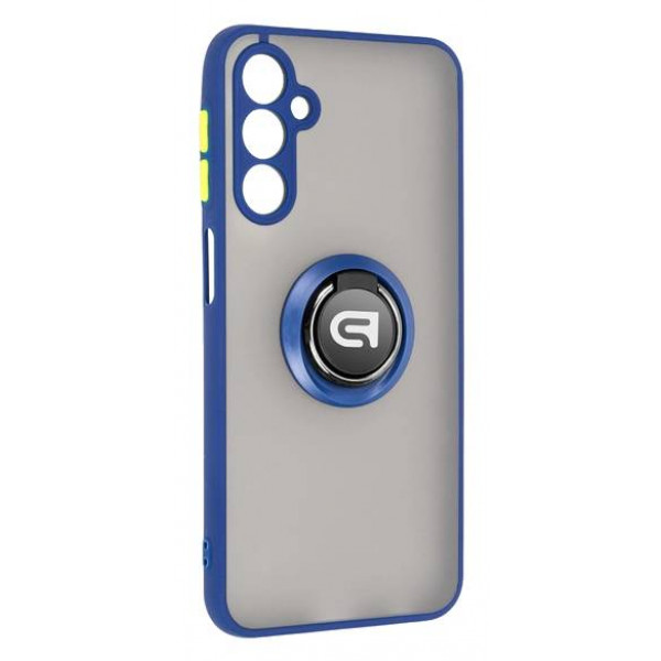Фото - Чохол для смартфону Armorstandart Frosted Matte Ring for Samsung M34 5G (M346) Navy Blue (ARM72768)