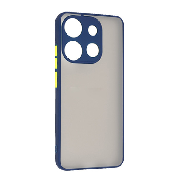 Фото - Чохол для смартфону Armorstandart Frosted Matte for Tecno Spark Go 2023 (BF7) Navy Blue (ARM72395)