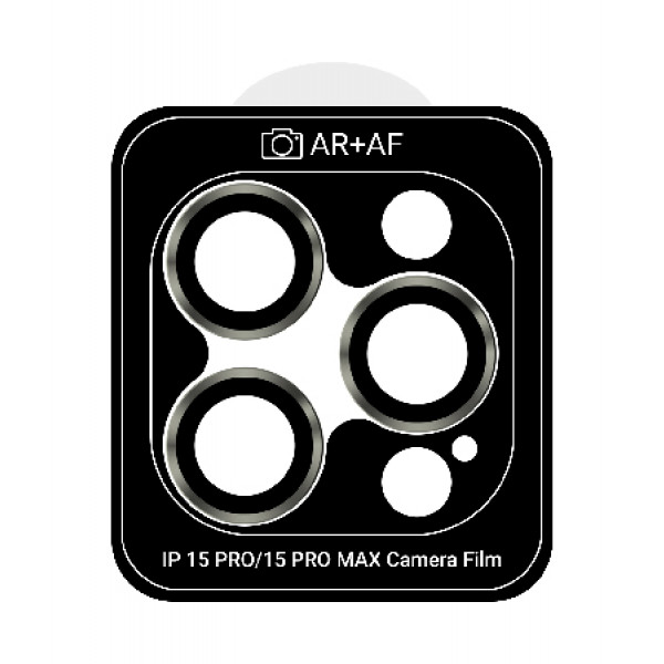 Фото - Захисне скло для смартфону Armorstandart для камери Pro for Apple iPhone 15 Pro / 15 Pro Max White Titanium (ARM73318)