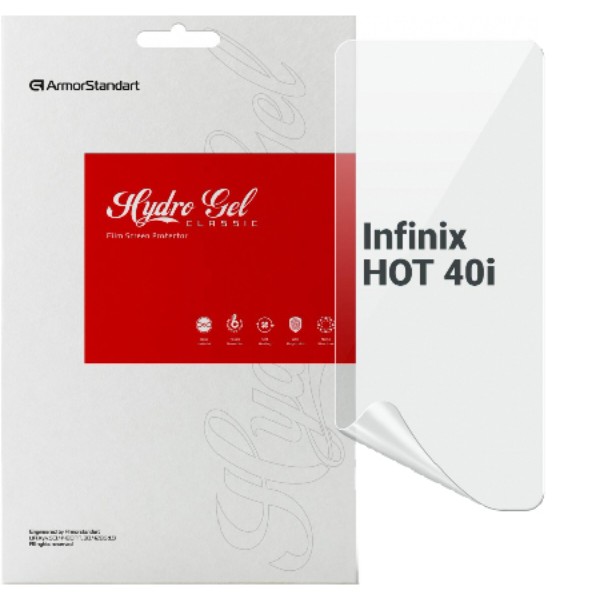 Фото - Защитная пленка для смартфона Armorstandart for Infinix Hot 40i (ARM73754) Фото - Защитная пленка для смартфона Armorstandart for Infinix Hot 40i (ARM73754)