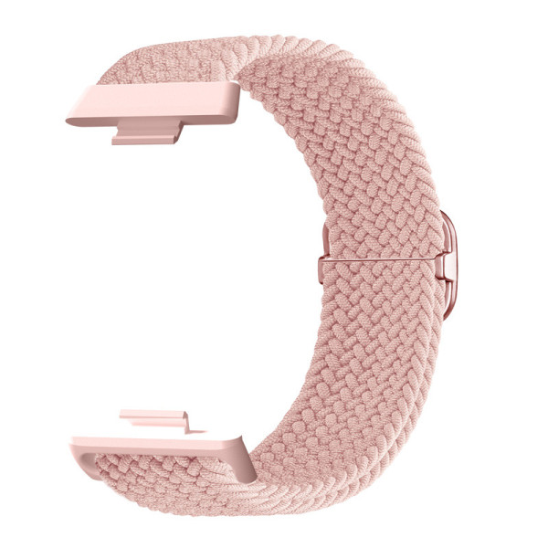 Фото - Ремінець для фітнес-браслета Armorstandart Braided Solo Loop for Xiaomi Mi Band 9 Pro / 8 Pro / Redmi Watch 4 / Redmi Watch 5 Pink Sand (ARM73984)