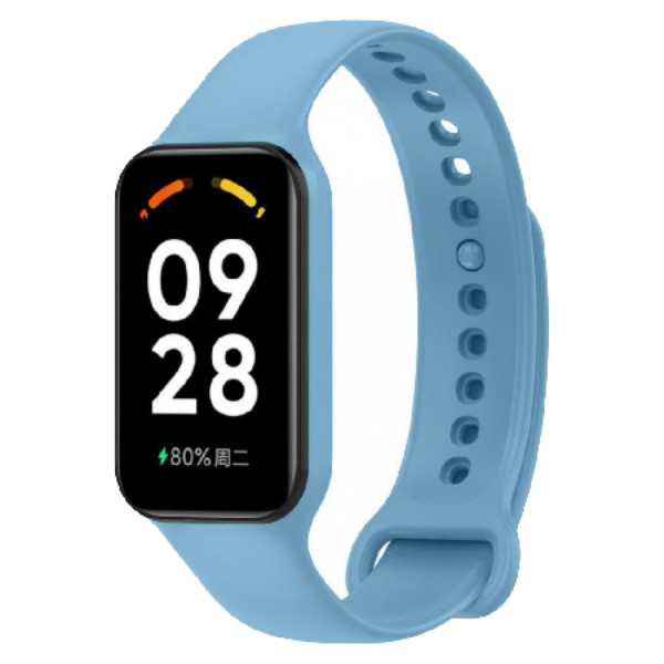 Фото - Ремешок для фитнес-браслета Armorstandart for Xiaomi Mi Band 8 Active / Redmi Smart Band 2 Light Blue (ARM73999)