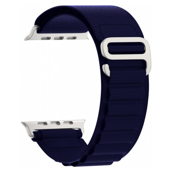 Фото - Ремінець для смарт-годинника Armorstandart Alpina Band for Apple Watch All Series 42/44/45/49 mm Dark Blue (ARM74200)
