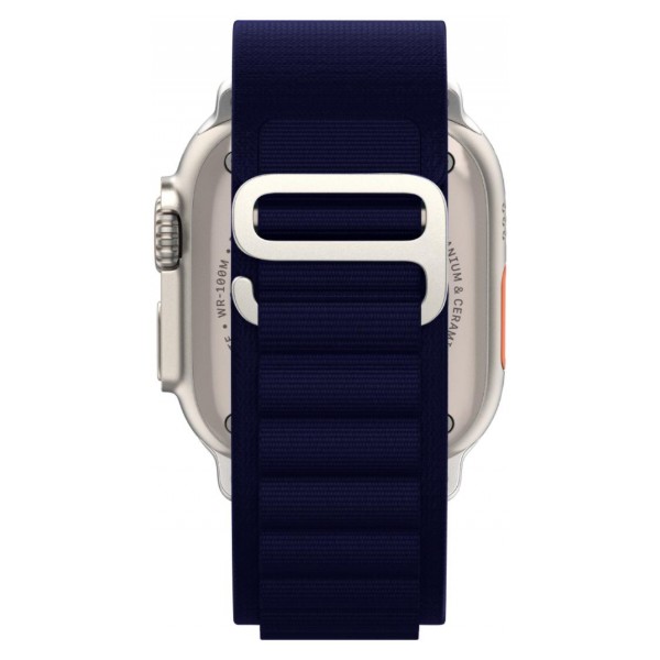 Фото - Ремінець для смарт-годинника Armorstandart Alpina Band for Apple Watch All Series 42/44/45/49 mm Dark Blue (ARM74200)