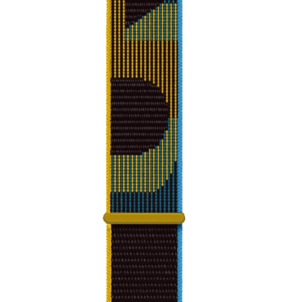 Фото - Ремінець для смарт-годинника Armorstandart Nylon Band for Apple Watch All Series 42/44/45/49mm Blue Unity (ARM74215)