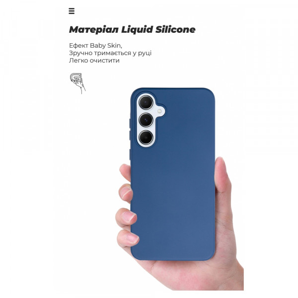 Фото - Чохол для смартфону Armorstandart ICON for Samsung A55 5G (A556) Dark Blue (ARM74324)