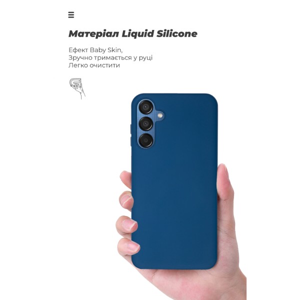 Фото - Чохол для смартфону Armorstandart ICON for Samsung M15 5G (M156) Dark Blue (ARM74374)