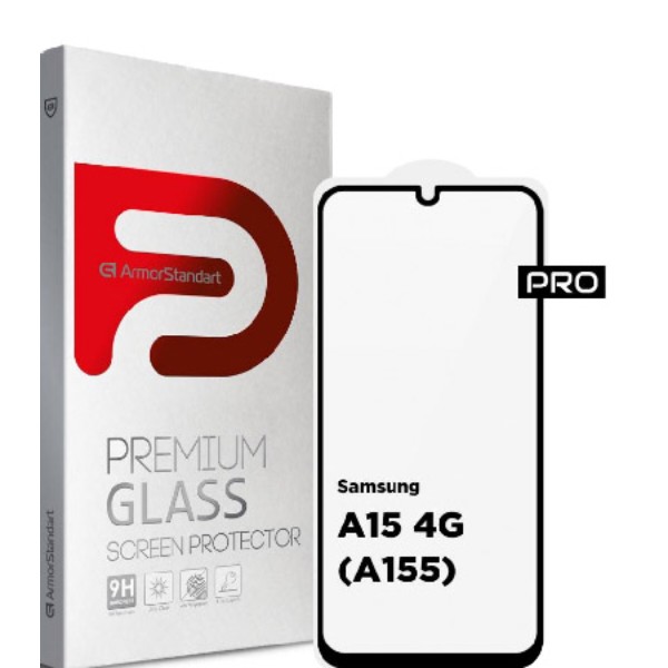 Фото - Захисне скло для смартфону Armorstandart Pro for Samsung A15 4G (A155) Black (ARM74659)