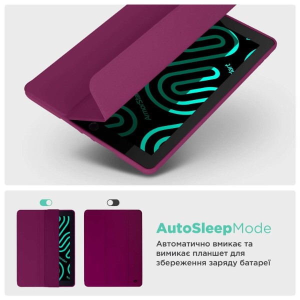 Фото - Чохол для планшету Armorstandart Smart Fold Pen for Samsung Galaxy Tab A9+ Plum (ARM74998)