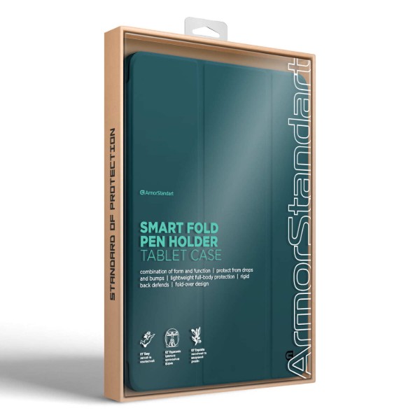 Фото - Чохол для планшета ArmorStandart Smart Fold Pen for iPad 11 2025 (A16) / 10.9 2024 / 2022 Pine Green (ARM74943)