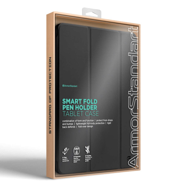 Фото - Чехол для планшета ArmorStandart Smart Fold Pen for iPad 11 2025 (A16) / 10.9 2024 / 2022 Black (ARM74944)
