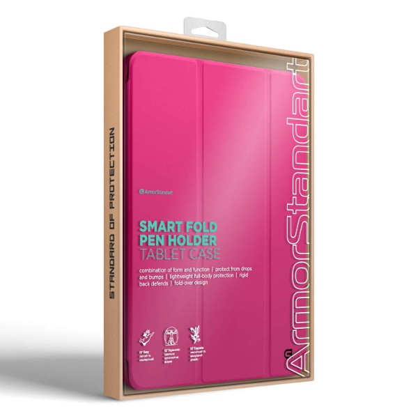 Фото - Чохол для планшета ArmorStandart Smart Fold Pen for iPad 11 2025 (A16) / 10.9 2024 / 2022 Rose Red (ARM74945)