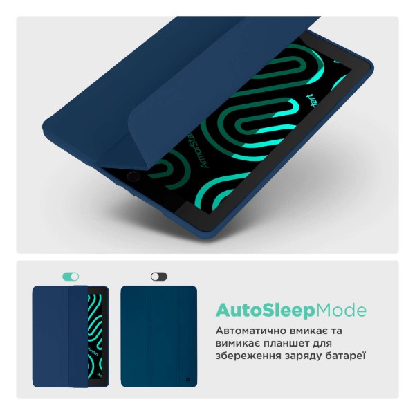 Фото - Чохол для планшета ArmorStandart Smart Fold Pen for iPad 11 2025 (A16) / 10.9 2024 / 2022 Dark Blue (ARM74946)
