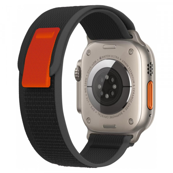 Фото - Ремінець для смарт-годинника Armorstandart Trail Loop for Apple Watch All Series 38/40/41mm Black (ARM74224)