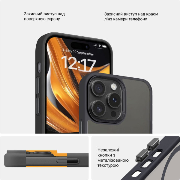 Фото - Чехол для смартфона Armorstandart Uniq Magsafe for Apple iPhone 13 Pro Max Black (ARM75273)