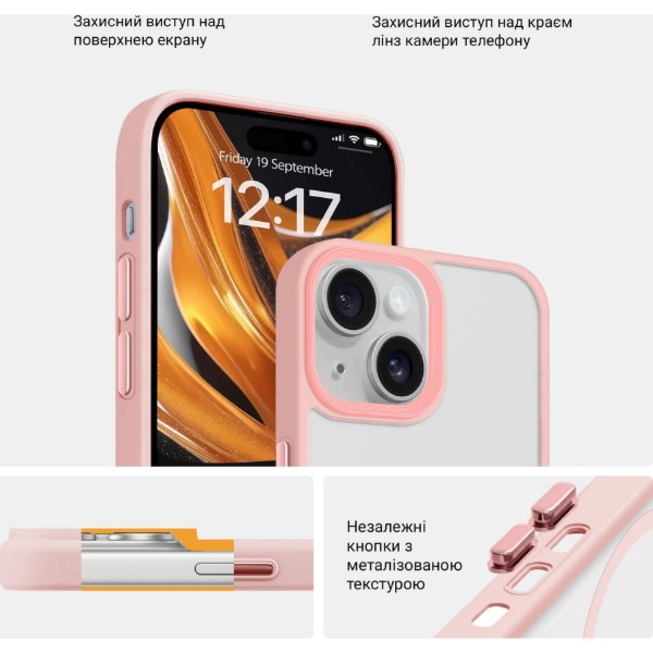 Фото - Чохол для смартфону Armorstandart Uniq Magsafe for Apple iPhone 14 Pink (ARM75291)