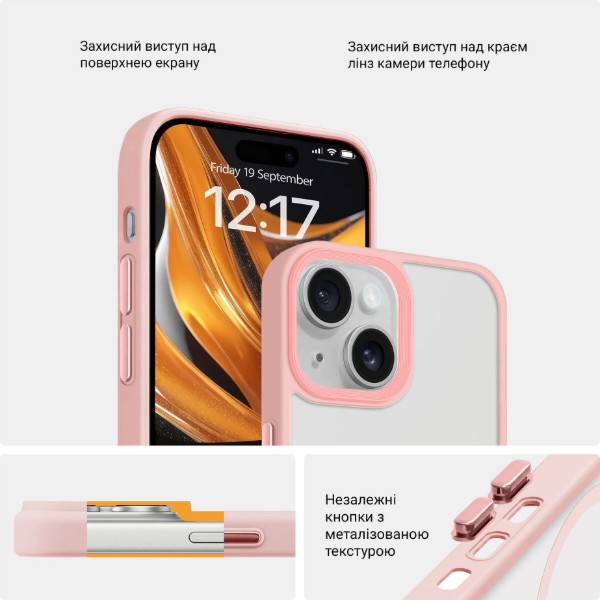 Фото - Чохол для смартфону Armorstandart Uniq Magsafe for Apple iPhone 13 Pink (ARM75296)