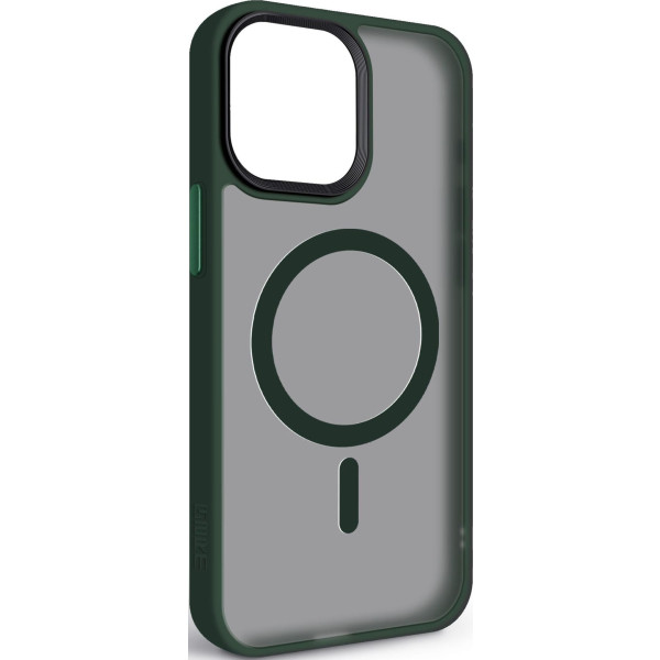 Фото - Чохол для смартфону Armorstandart Uniq Magsafe for Apple iPhone 15 Pro Max Dark Green (ARM75321)