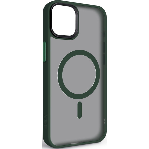 Фото - Чохол для смартфону Armorstandart Uniq Magsafe for Apple iPhone 15 Plus Dark Green (ARM75323)