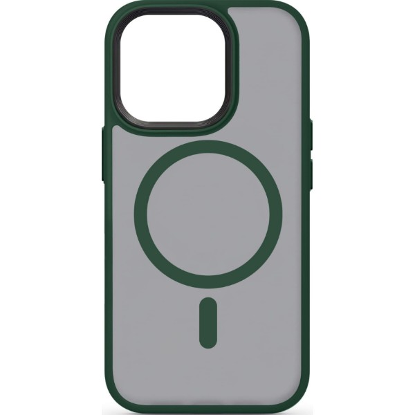 Фото - Чохол для смартфону
 Armorstandart Uniq Magsafe for Apple iPhone 13 Pro Dark Green (ARM75327)