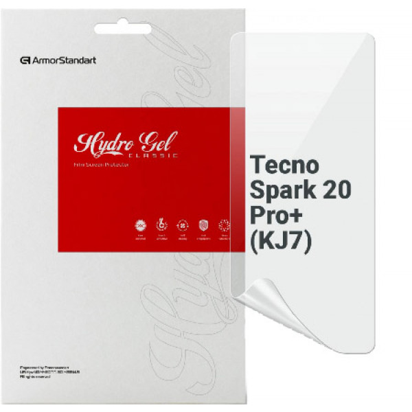 Фото - Захисна плівка для смартфону Armorstandart for Tecno Spark 20 Pro+ (KJ7) (ARM75477)