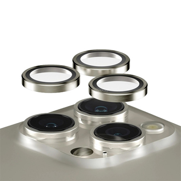 Фото - Захисне скло для смартфону Armorstandart для камери AR for Apple iPhone 15 Pro / 15 Pro Max Natural Titanium (ARM76121)