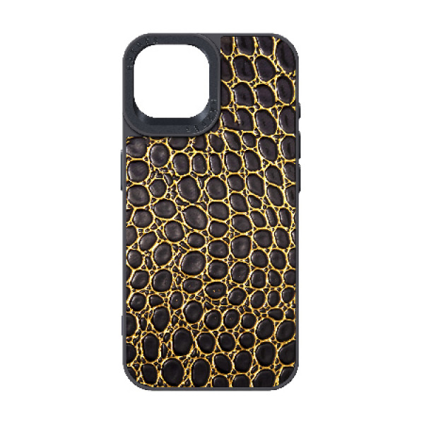 Фото - Чохол для смартфону Harder Crocosaur for Apple iPhone 15 Black (ARM76695)