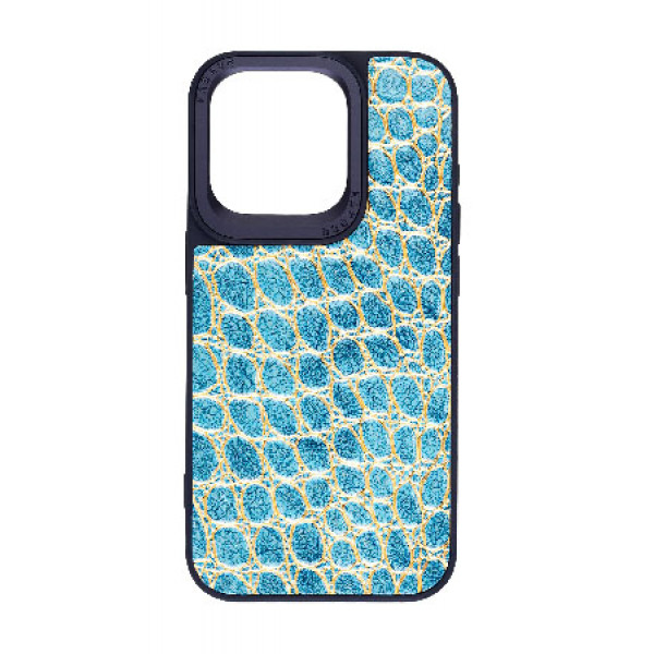 Фото - Чохол для смартфону Harder Crocosaur for Apple iPhone 15 Pro Blue (ARM76706)