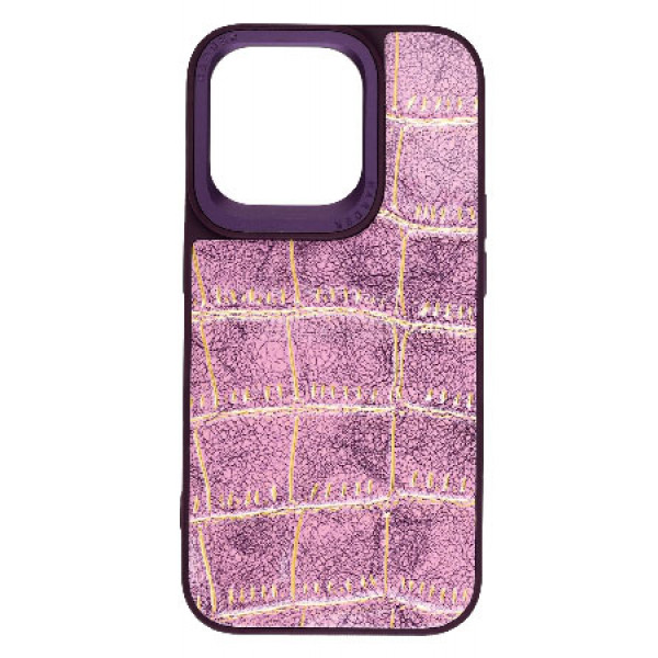 Фото - Чохол для смартфону Harder Crocosaur for Apple iPhone 14 Pro Purple (ARM76722)