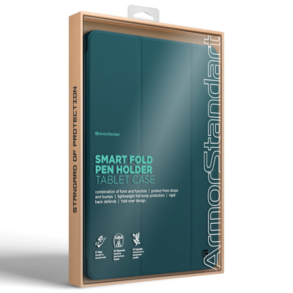 Фото - Чохол для планшета ArmorStandart Smart Fold Pen for Apple iPad Air 11 2025 / 2024 Pine Green (ARM78120)