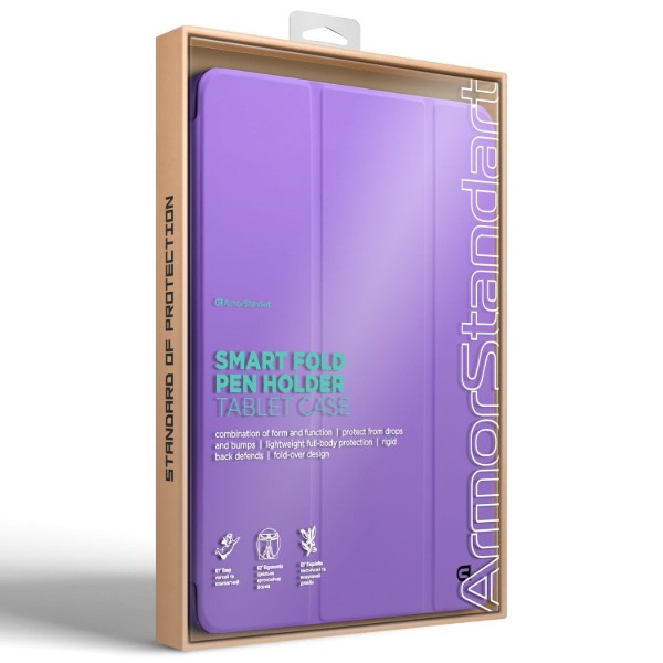Фото - Чехол для планшета Armorstandart Smart Fold Pen for Apple iPad Pro 13 2025/2024 Light Purple (ARM78141)