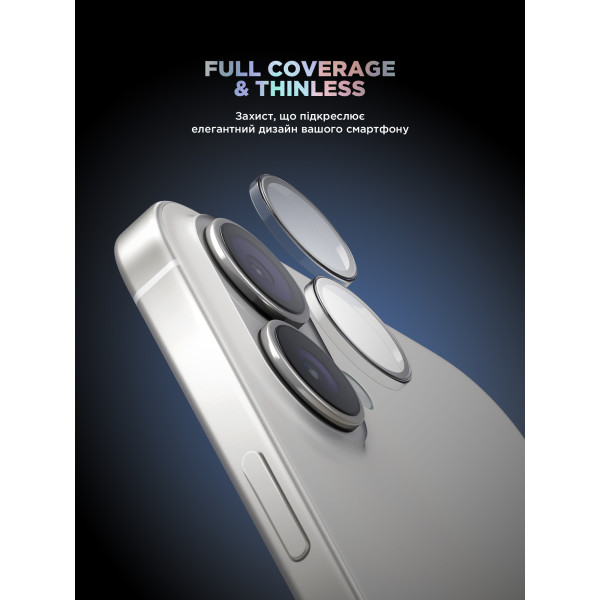 Фото - Защитное стекло для смартфона Armorstandart для камеры Supreme BI for iPhone 16/16 Plus Clear (ARM79428)