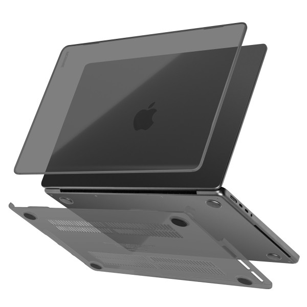 Фото - Чохол-накладка для ноутбуку Armorstandart Crystal for MacBook Pro 14 M4/M3/M2/M1 A3112/A3185/A3401/A2992/A2918/A2779/A2442 Grey (ARM79446)