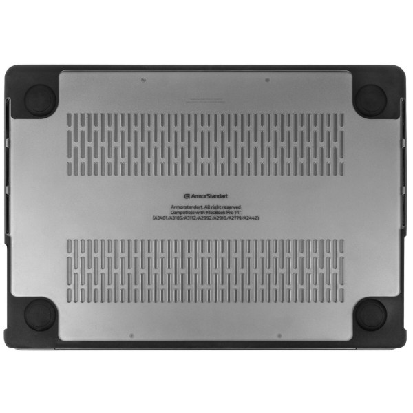 Фото - Чохол-накладка для ноутбуку Armorstandart Unit for MacBook Air 13.6 M5/M4/M3/M2 Clear (ARM79468)