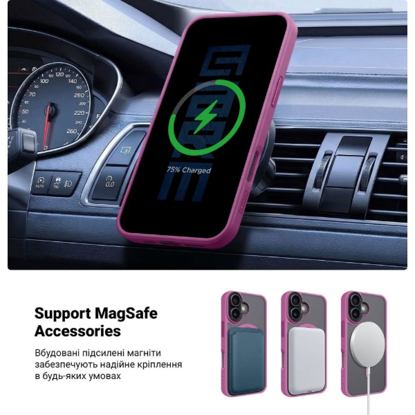 Фото - Чехол для смартфона Armorstandart Uniq MagSafe for Apple iPhone 16 Violet (ARM79499)