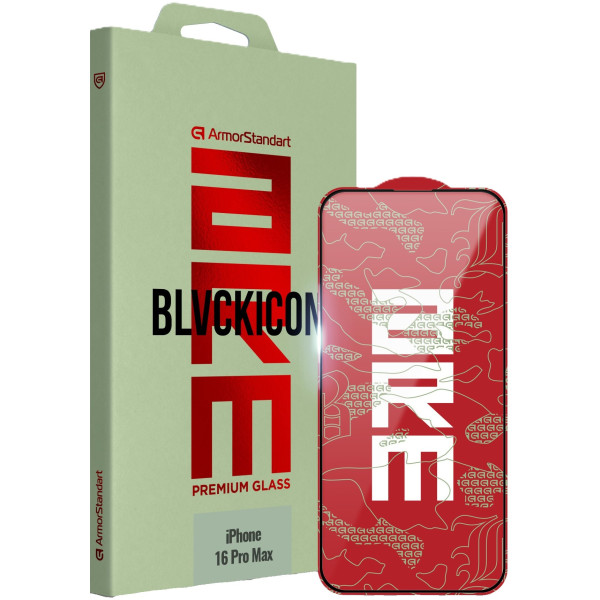 Фото - Захисне скло для смартфону Armorstandart Corning Black Icon for Apple iPhone 16 Pro Max (ARM79555)
