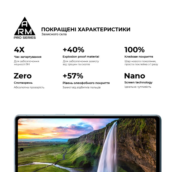 Фото - Защитное стекло для смартфона Armorstandart Pro for Google Pixel 8a Black (ARM77800)